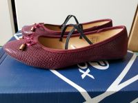 Wie neu Ballerinas 36 Bordeaux Animalprint Gummis Bad Doberan - Landkreis - Broderstorf Vorschau