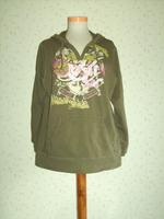 Sweatshirt / Hoodie mit Kapuze – oliv – Gr. 44/46 (L) Bayern - Bad Steben Vorschau