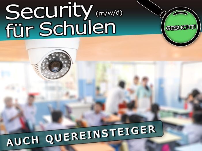 SECURITY für Schule in Frankfurt am Main (m/w/d) gesucht | Einkommen bis zu 3.000 € | Berufsumstieg möglich! VOLLZEIT JOB: Sicherheitsmitarbeiter | Festanstellung im Security Gewerbe in Frankfurt am Main