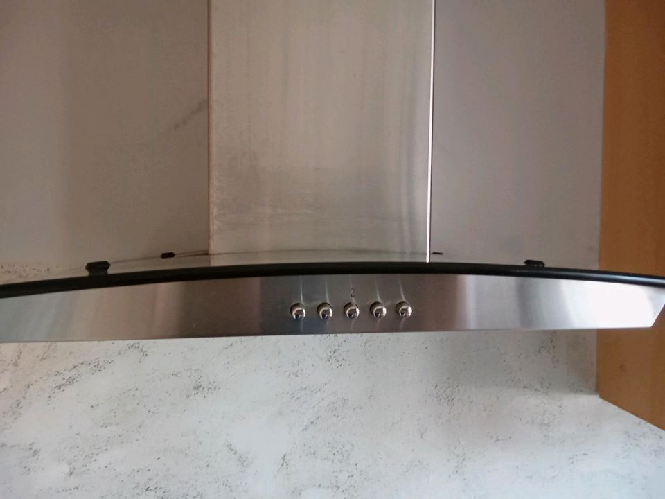 Dunstabzugshaube 90 cm Abzugshaube Glas günstig abzugeben in Knetzgau