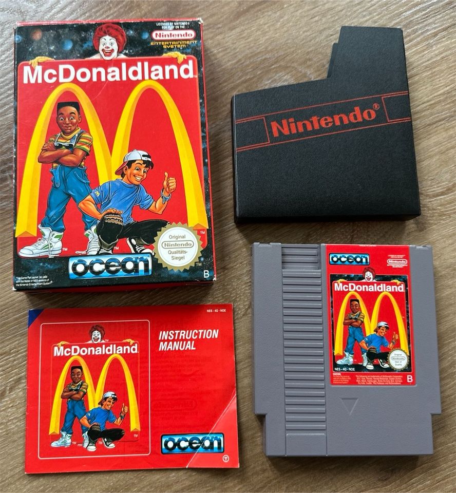 McDonaldland fürs NES mit OVP komplett in Bochum