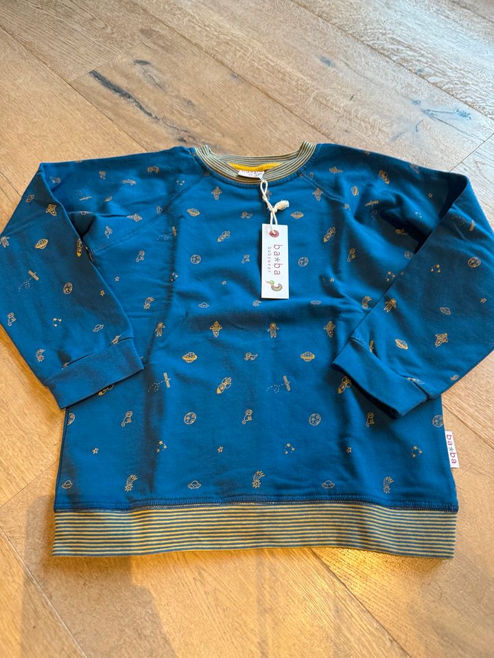 Baba Kidswear Sweatshirt Astronauten *neu* Bio Baumwolle 128 in Bielefeld