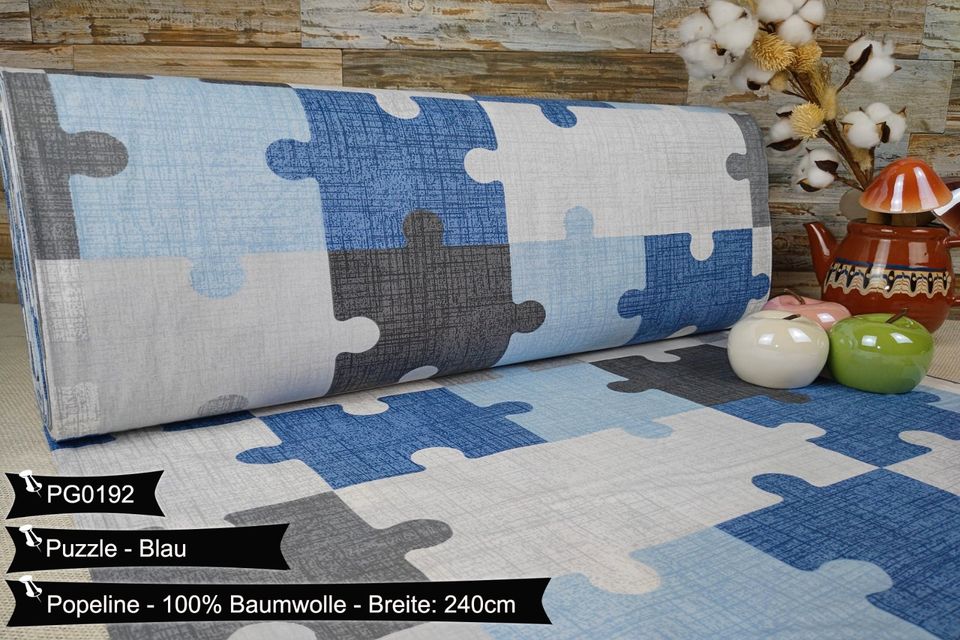 Baumwollstoffe Doppelbreit 240cm Popeline VERSANDFREI Sterne Streifen Punkte Stoffe Meterware ab 50cm Baumwolle Bastelstoff Hochwertige Patchwork Basteln Dekostoffe Deko Stoff Stoffreste ÖkoTex in Leipzig