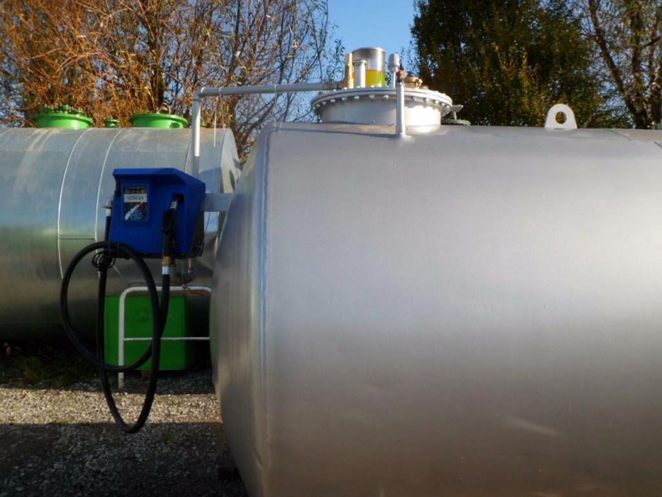 Dieseltank Tankanlage 20.000 Liter doppelwandig gebraucht in  Nordrhein-Westfalen - Warstein