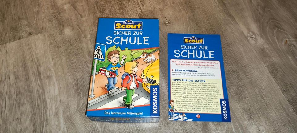 428- SCOUT Sicher zur Schule Mitbringspiel mit Anleitung in Schwerin