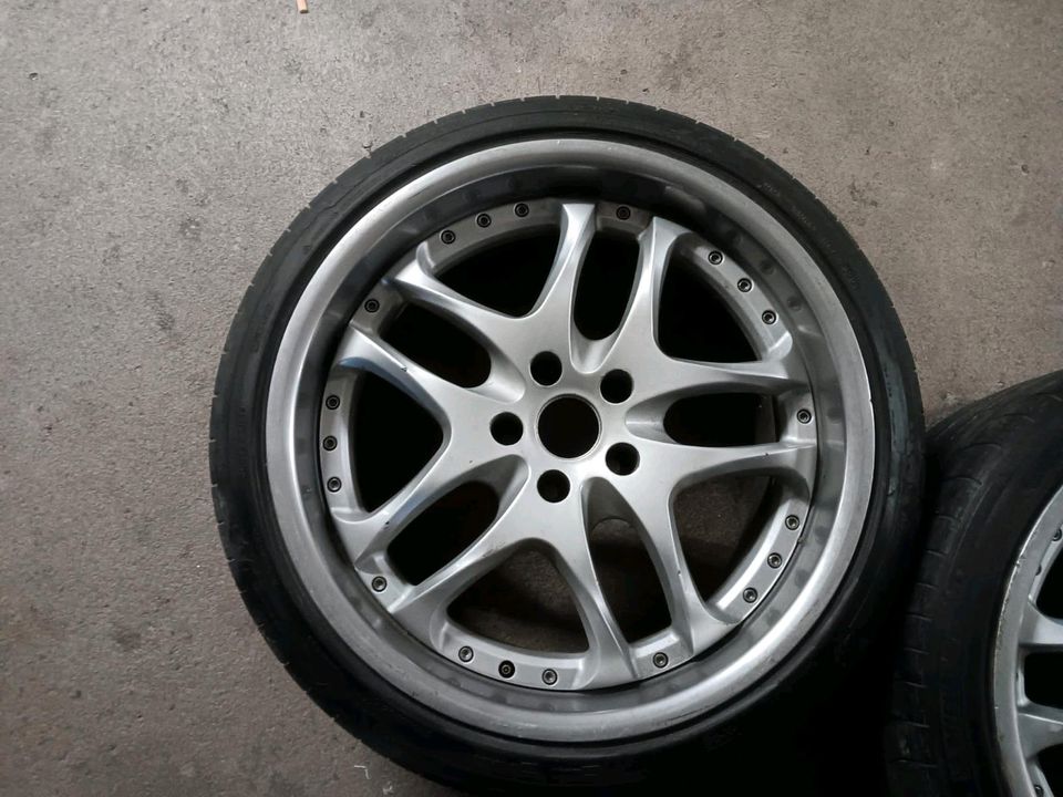 2x Alufelgen 19 Zoll Lk 5x112 VW,  Audi...Dezent in Kerpen