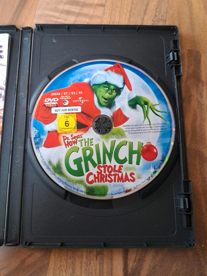 Der Grinch DVD in Nagel