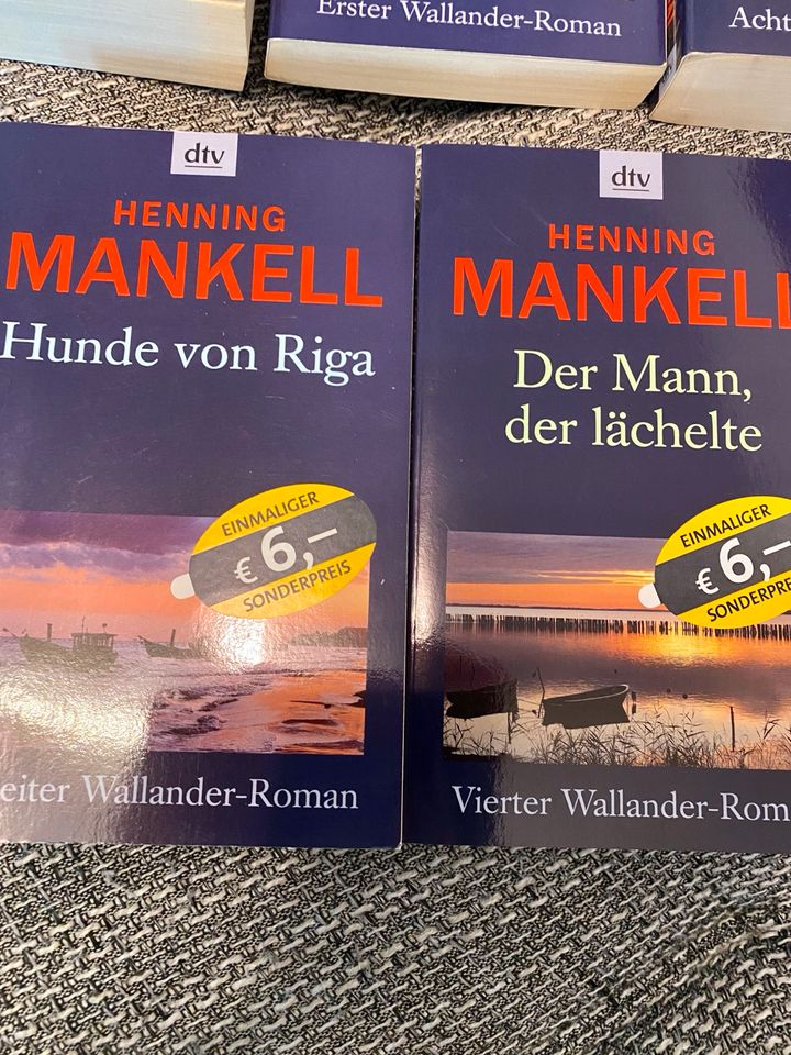 Henning Mankell Krimi Reihe 5x Top Np 30€ in Hagen