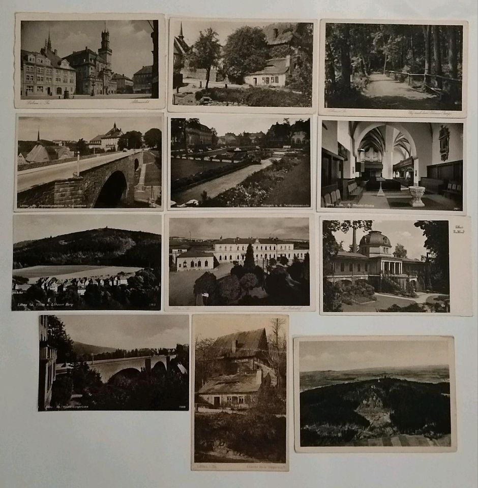 alte Postkarten von Löbau in Godendorf