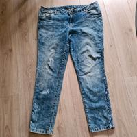 Skinny Jeans Mid Waist, Stretch Gr. 44 sehr guter Zustand Sachsen-Anhalt - Starsiedel Vorschau