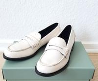 Closed Leder Loafer College Schuhe creme weiß Größe 38 NP € 300,0 Eimsbüttel - Hamburg Harvestehude Vorschau