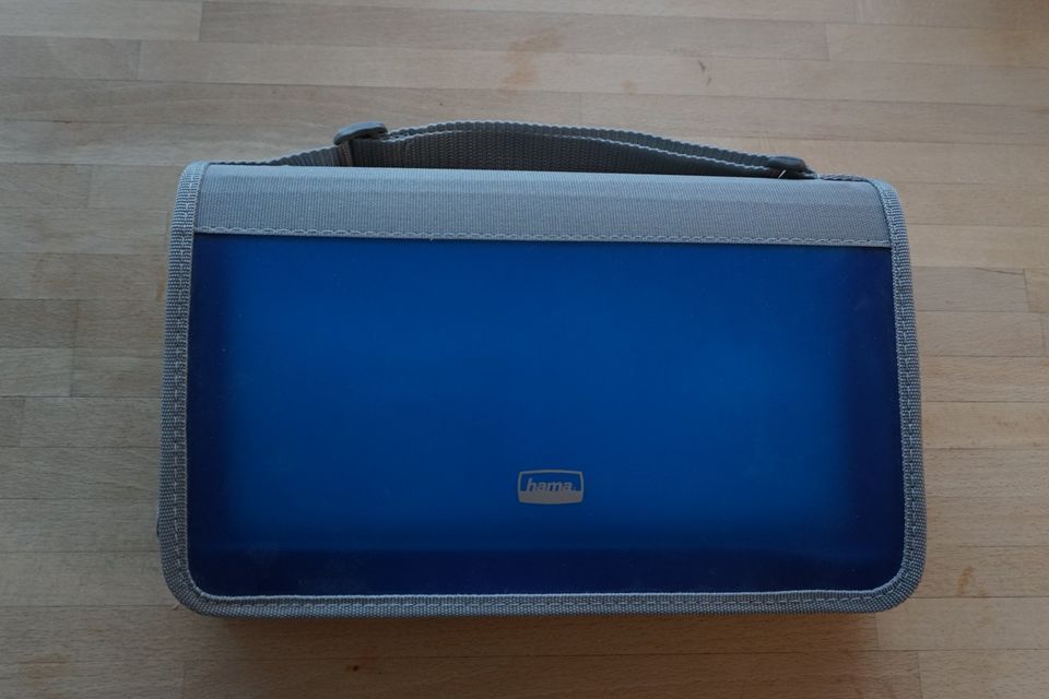 HAMA CD / DVD Tasche für 18x4 CD's blau - neuwertig! in Nürnberg (Mittelfr)