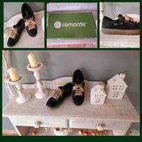 Remonte Leder Halbschuh ♥️ Gr 38 schwarz ♥️ Neuwertig ♥️ Niedersachsen - Norden Vorschau