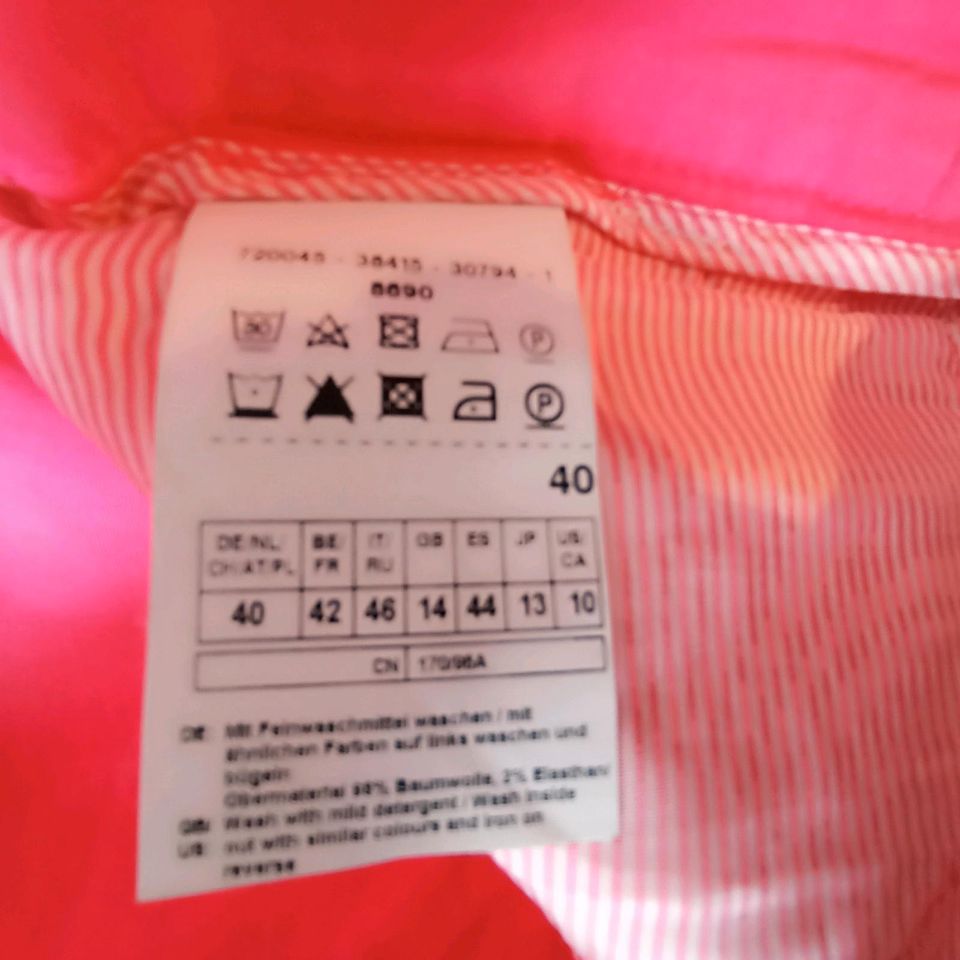 Gerry Weber ¾ Jeans Hose Gr 40 pink Jeans Jacke Gr 40 in Braunschweig
