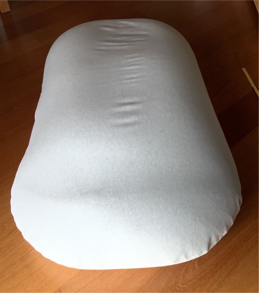 Lumaland Flexi Comfort Sitzsack hellgrau wie neu super bequem in Neustadt