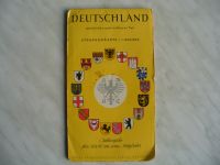 Strassenkarte 1:1 000 000 "Deutschland" aus 1958 Bayern - Oberstdorf Vorschau