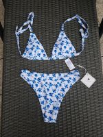 Blauer Blümchen Bikini Baden-Württemberg - Gaildorf Vorschau