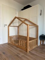 Kinderbett Hausbett ebenerdig 70x140 von Mon Lit Cabane (NP 350€) Düsseldorf - Flingern Nord Vorschau