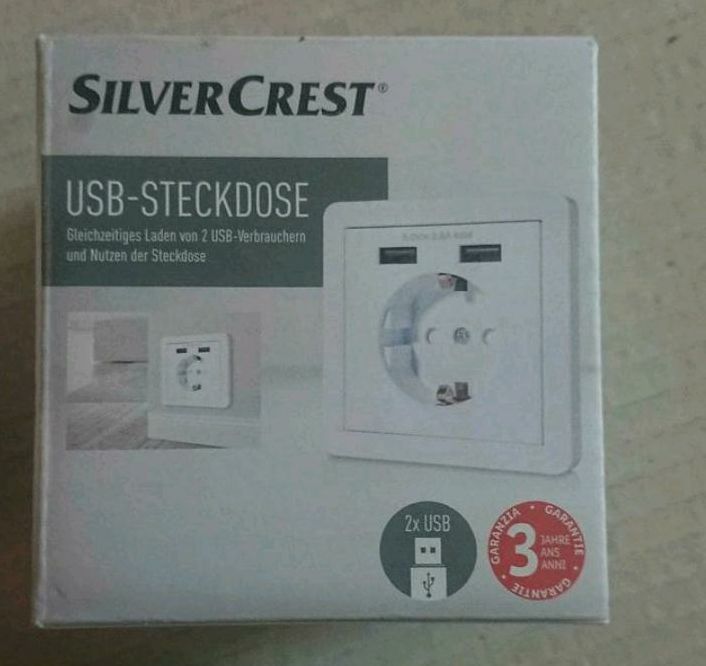 3x Silvercrest Steckdoseneinbau USB-Steckdose in Lüdenscheid