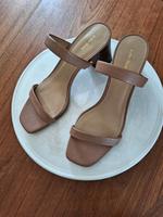 & other stories, Sandalen mit Absatz, hellbraun, Leder, neuwertig Berlin - Gatow Vorschau