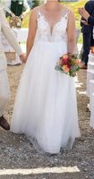 Brautkleid Daniela di Marino Gr. 40 Glitzer Bayern - Karlstadt Vorschau