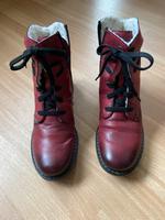 Rieker Damenstiefel rot Größe 39 Hessen - Neu-Isenburg Vorschau