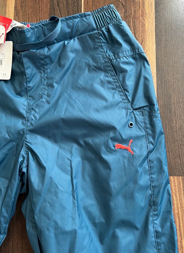 Puma  Damen Kinder Wind Regen Hose Gr.S NEU Blau in Bützow