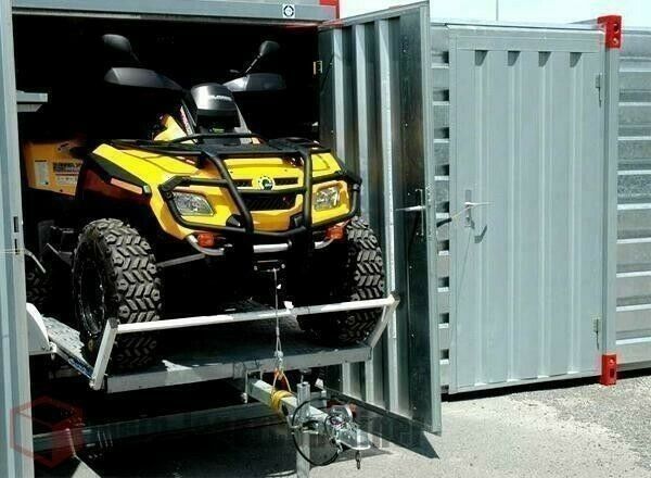 6x2m Schnellbaucontainer 2 flgl. Tür mit Holzboden Lagercontainer in Stuttgart