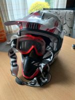 Motorradhelm uvex inkl. Schutzbrille Niedersachsen - Hüde Vorschau