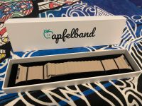 Apfelband Kunstlederarmband Apple Watch 42, 44, 45 mm, Ultra Bergedorf - Hamburg Lohbrügge Vorschau