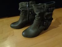 Tom Tailor Damen Stiefelette khaki Absatz 38 neu Thüringen - Ellrich Vorschau