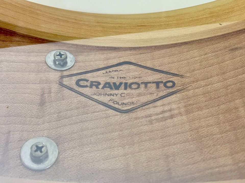 Craviotto Custom One Piece Solid Maple Snare 14 x 5.5" in Köln