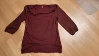 Feines Langarm- Umstands-Stillshirt bordeaux Gr. L von Esprit München - Au-Haidhausen Vorschau