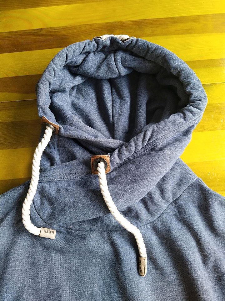 Naketano Damen Hoodie Kapuzenpullover warm dunkel blau M top! in Oberhausen