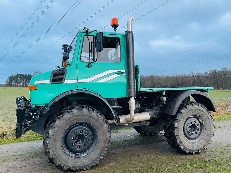 Edelstahlauspuff Unimog Seitenauspuff U 1000-2400 Hochlegung Ausp in Allmendingen