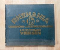 Altes Werbebuch Rhenania Ledermöbel J.Fleischhauer Viersen Brandenburg - Wandlitz Vorschau