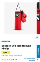 Kinderboxsack mit Boxhandschuhen Decathlon Top Zustand Bayern - Selbitz Vorschau