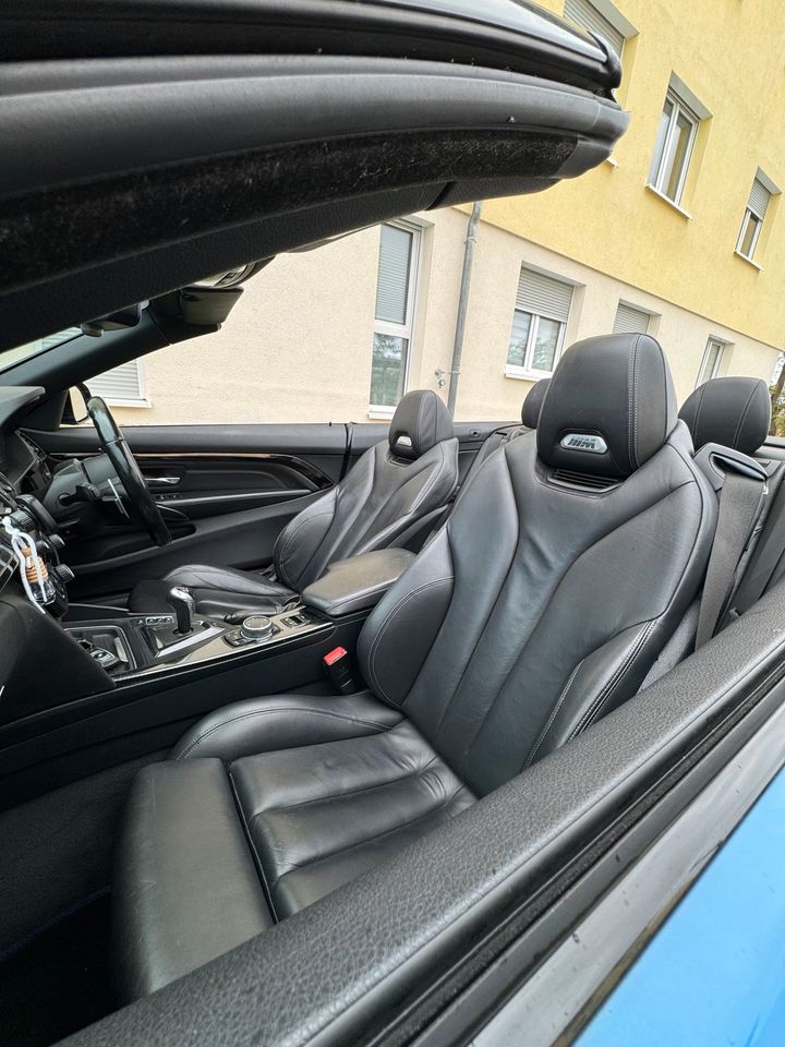 BMW M4 Cabrio Marina Blau / RHD / Tausch möglich in Ludwigshafen