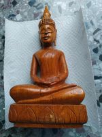 Original Holz Buddha aus Thailand handgeschnitzt Nordrhein-Westfalen - Leverkusen Vorschau