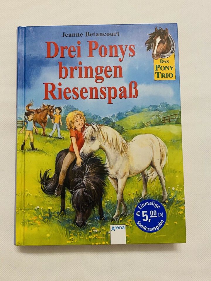 Set 4 Pferde Bücher mit Pony Reiten Lesen 6-12 Jahre Lesespaß in Leipzig