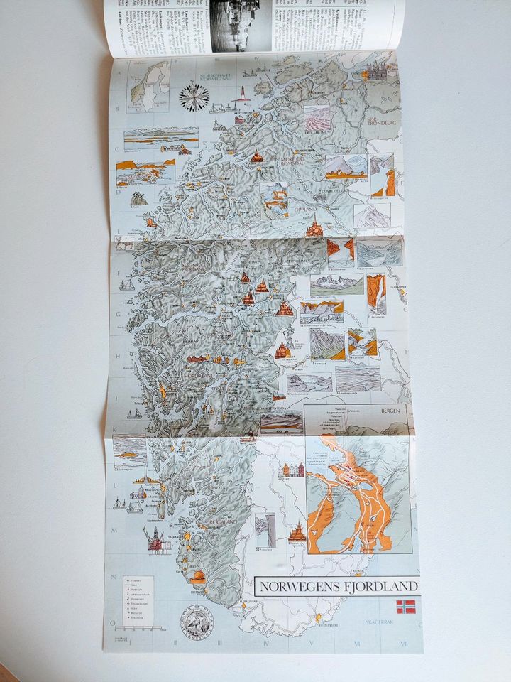 MERIAN Reisemagazin Ausgabe 1985 Norwegen Fjordland in Niedernhausen