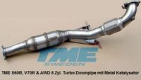 Volvo S60R V70R T5 AWD TME Downpipe 76mm Metal Katalysator Bayern - Haßfurt Vorschau