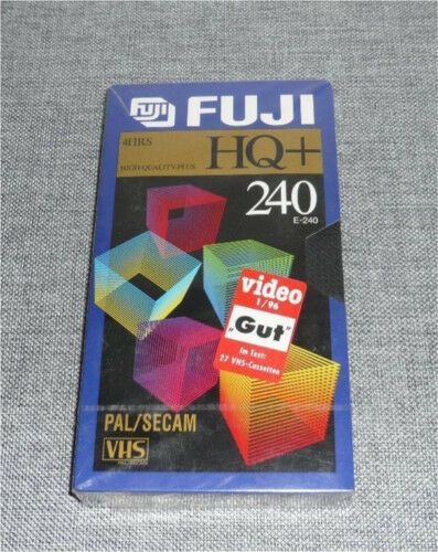 3 St. Videocassetten FUJI HQ+ 240 / VHS/ E-240, NEU & OVP! in Schaafheim