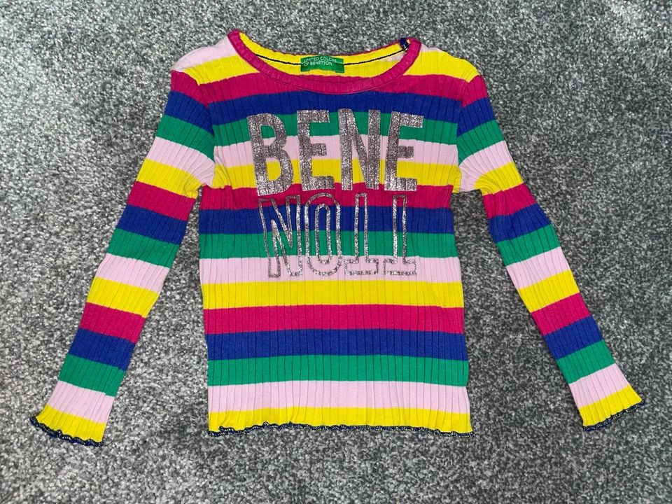 Benetton Langarmshirt Größe 90cm in Frankfurt am Main