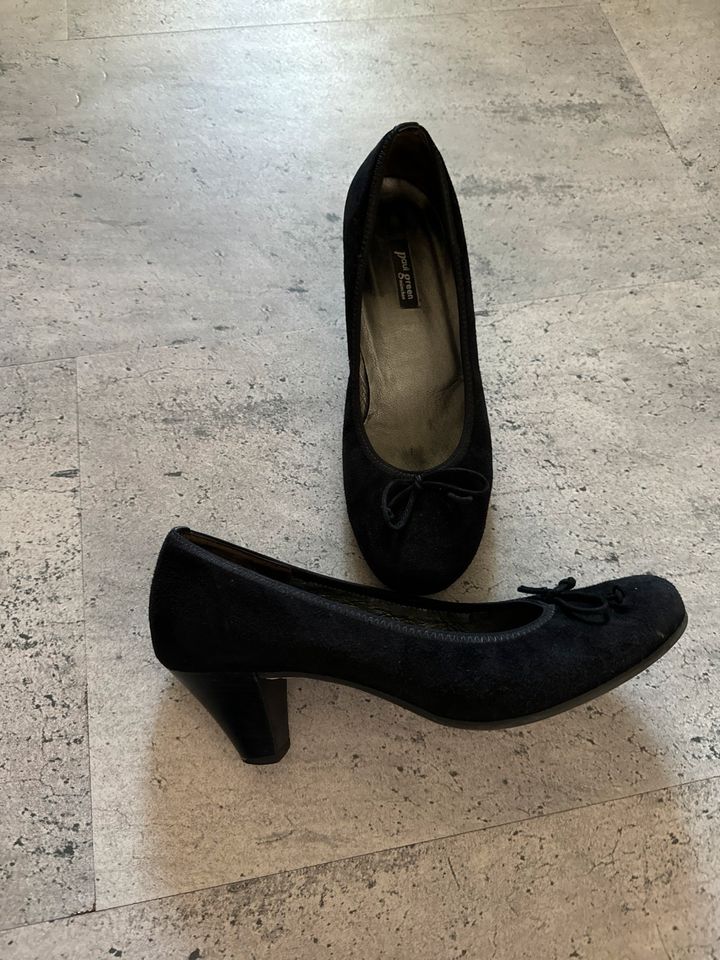 Paul Green Rauleder Pumps im Ballerina Stil Gr. 5,5 38,5 schwarz in Gerlingen