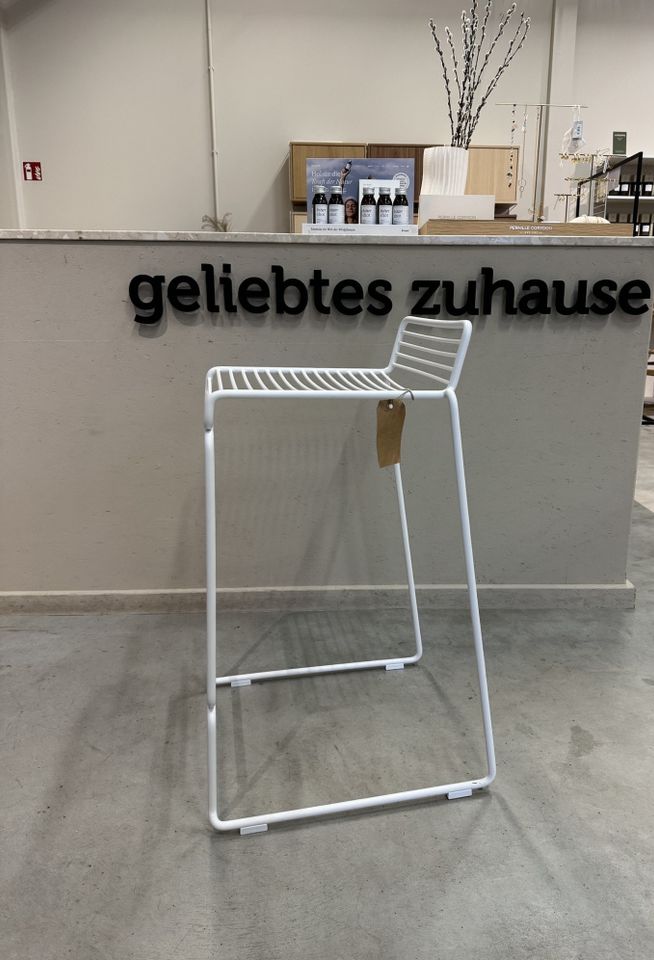 Barhocker Hee Farbe white von Hay in Gründau