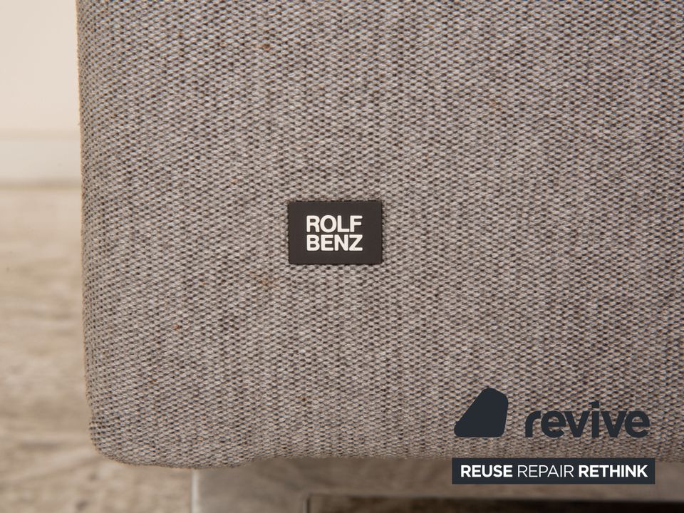 Rolf Benz Vida Stoff Zweisitzer Grau Sofa Couch in Köln