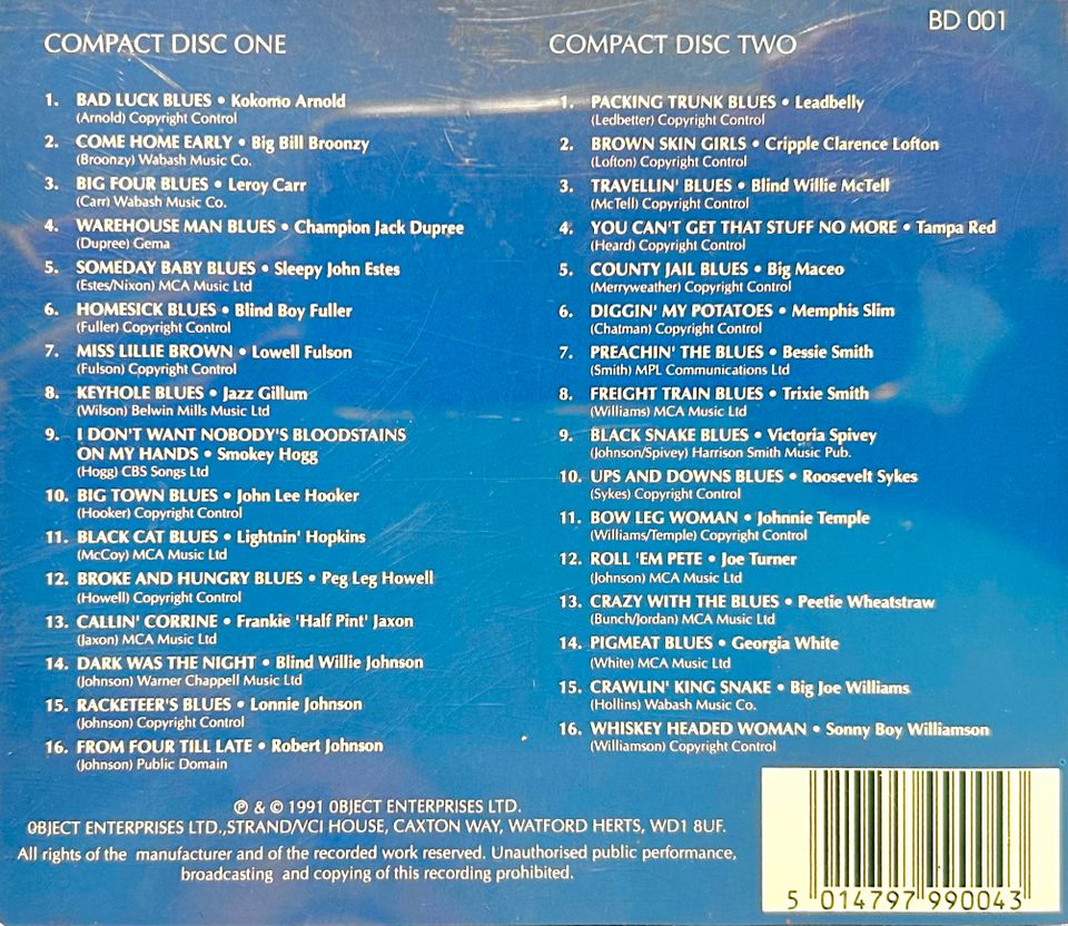 Various - Legends Of The Blues (2 CDs, inkl. Versandkosten DE) in Oberursel (Taunus)