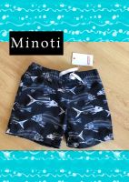 Minoti Badehose Shorts Schwarzweiß Jungs - Gr.104/110 - NEU! Düsseldorf - Pempelfort Vorschau