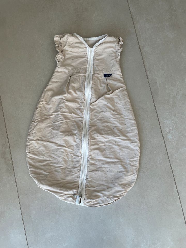 Schlafsack Alvi Baby beige 70cm 0,5TOG Sommer Organic Cotton in Marl